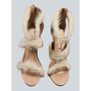 Womens Lemon Drop Privileged Size 6 high heel sandals -- ITEM #3071